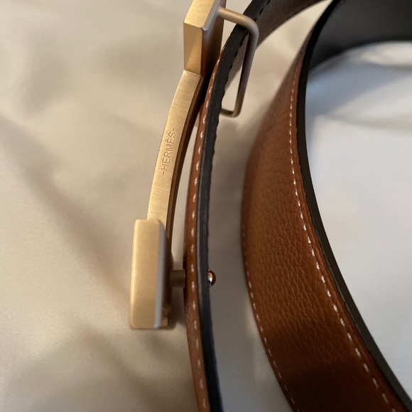 Hermes Gold Constance Belt 38mm Belt Set - Picture 4 of 10